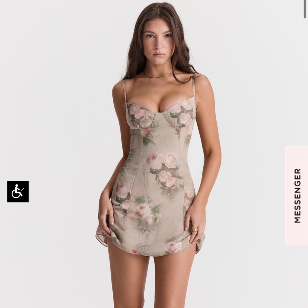 House of CB Christiana Dress in Vintage Floral